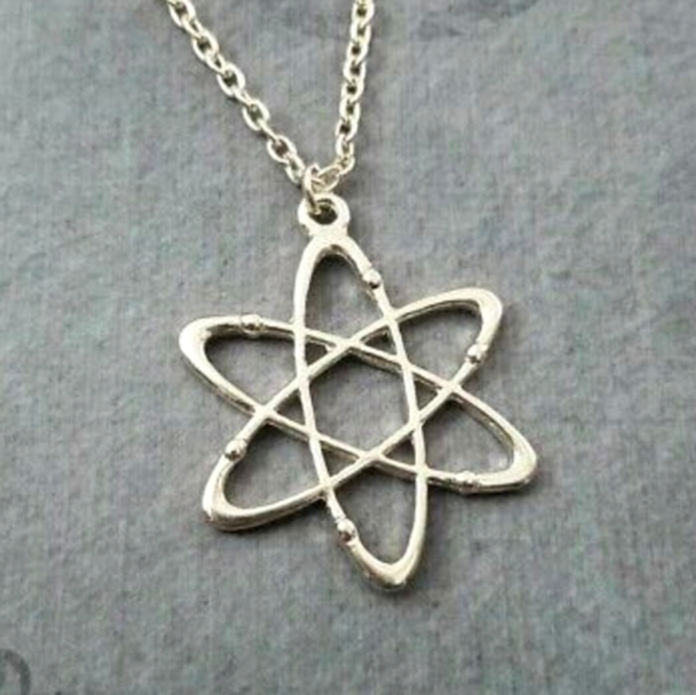 CCOUTURE Cutesy Chemist💙Atom Molecule Fashion Necklace